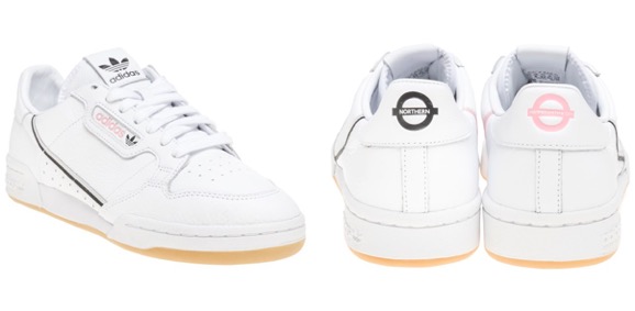 Adidas originals x tfl continental 80 - Northern Hammersmith lines, sneaker